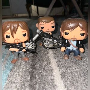The Walking Dead Funko Pop Daryl Dixon Bundle